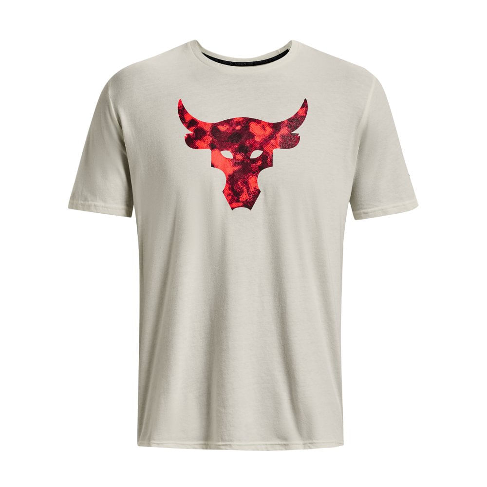 Camiseta Under Armour Project Rock II Brahma Bull Preta 