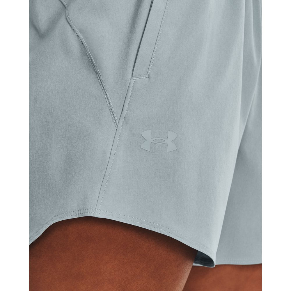 Shorts de Treino Feminino Under Armour Flex Woven 3in - futebolcard