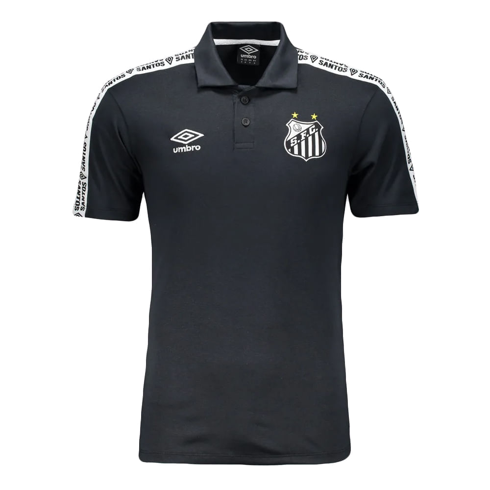 CAMISA PÓLO ATHLETA SANTOS 62/63 N°7 MASCULINA - futebolcard