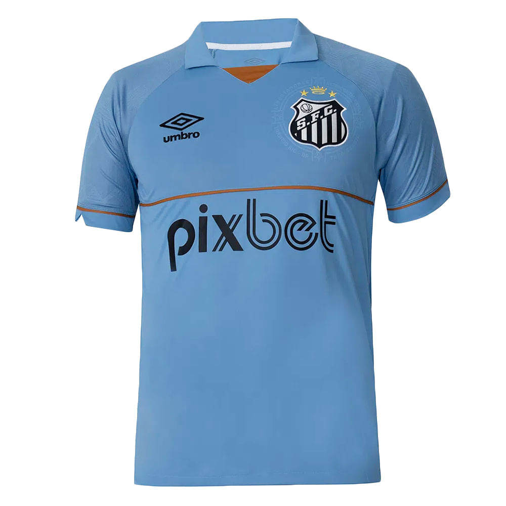 CAMISA ATHLETA SANTOS PELÉ 1.000 GOLS MASCULINA - futebolcard