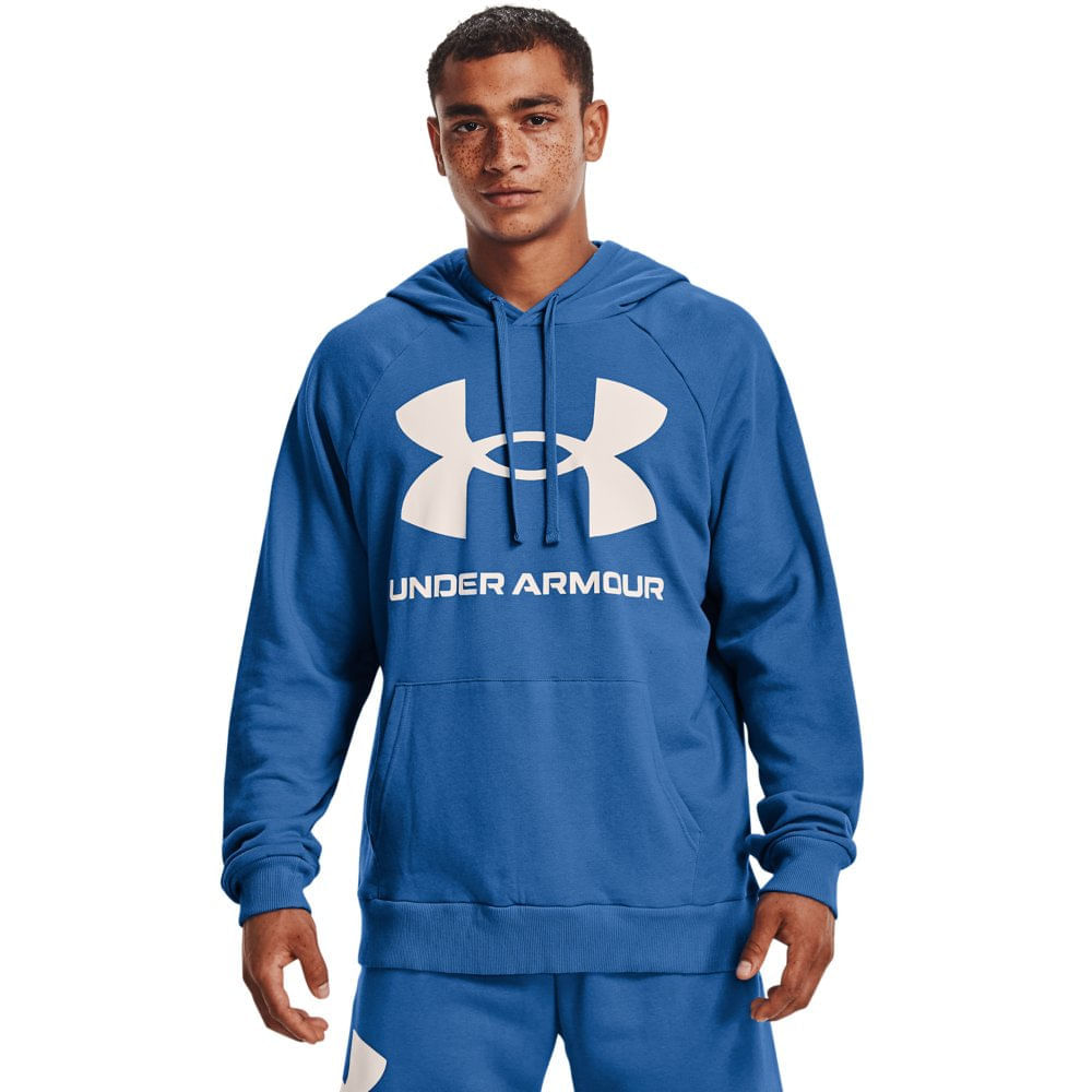 Moletom de Treino Masculino Under Armour Rival Fleece Big Logo HD -  futebolcard